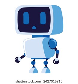 advanced robotics technology illustration vector
