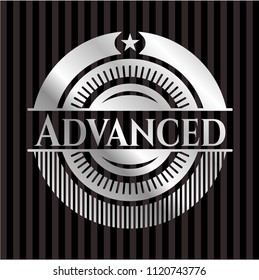 Advanced silver shiny badge