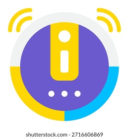 Um vácuo inteligente avançado para limpeza automatizada.