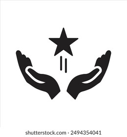 Icono de ventaja. Icono de fidelidad del Cliente