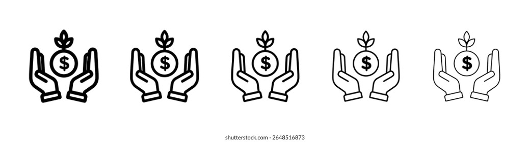 Conceito de sinal plano preenchido ícone da vantagem para web design.