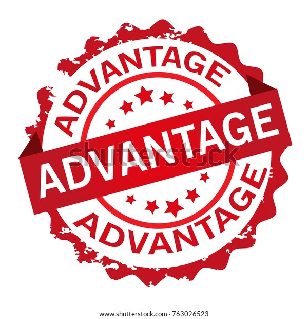 Advantage Rubber Stamp Stock Vector (Royalty Free) 763026523 | Shutterstock