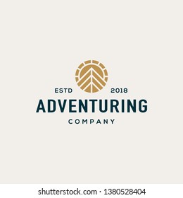 Adventure abstract logo design. Universal adventure design.