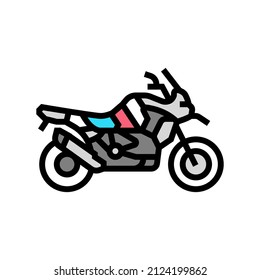 adventure adv color icon vector. adventure adv sign. isolated symbol illustration
