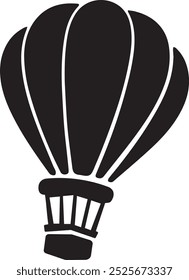 Adventure air balloon icon. Simple illustration of adventure air balloon vector icon for web design isolated on white background