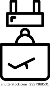 Adventure Airport Travel Outline Icon