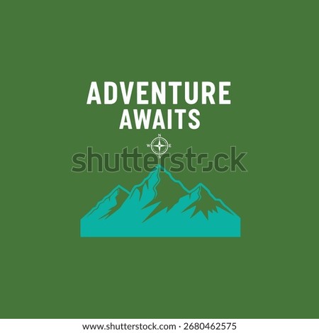 Adventure awaits mountain compass mountains travel