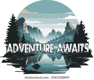 La camiseta "Adventure Awaits" es perfecta para aquellos que aman Explore y abrazar la emoción de nuevas experiencias. Confeccionada con un tejido suave y de alta calidad, esta camisa combina comodidad con estilo