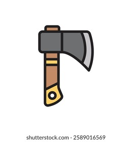 Adventure Axe Icon Vector Illustration