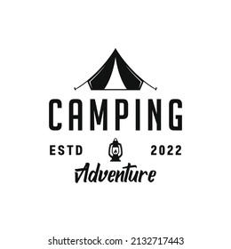 adventure badge logo design vector