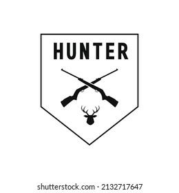 vector de diseño de logotipo de insignia de aventura