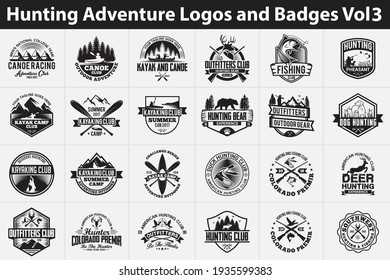 Adventure Badges and Logo Design Template