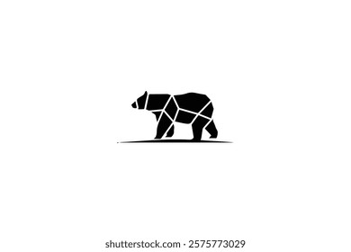 Adventure Bear Wildlife Logo Template