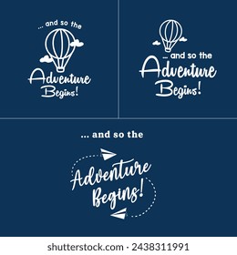 …and so the Adventure Begins!