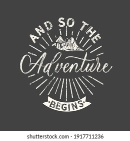 12,024 The adventure begins Images, Stock Photos & Vectors | Shutterstock