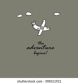 the adventure begins idea