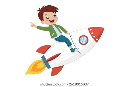 Adventure begins with one rocket ride