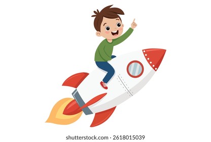 Adventure begins with one rocket ride