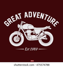 Adventure Bikers Quote Vector
