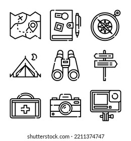 Abenteuer-Schwarz-Umriss-Symbol