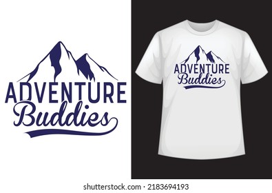 adventure buddies t shirt