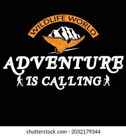 Adventure is Calling t-shirt design