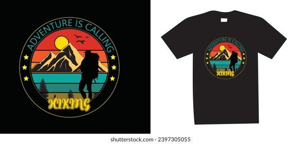 ADVENTURE IS CALLNG T-SHIRT DESIGN  