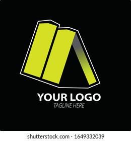 ADVENTURE CAMP LOGO YELLOW FOR COMPANY