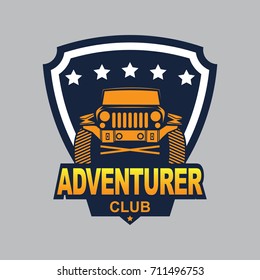 Adventure car design template