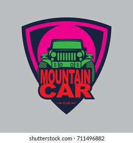 Adventure car design template