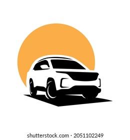 adventure car logo design, perfect logo, icon, print or etc