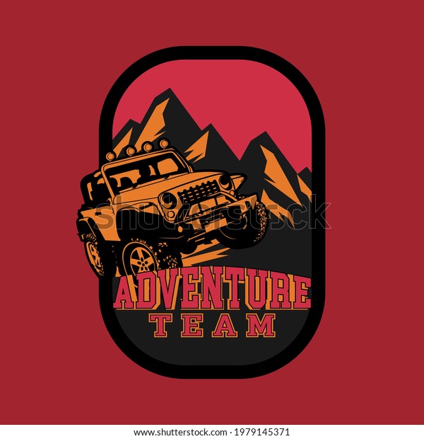 adventure car logo design\
vector