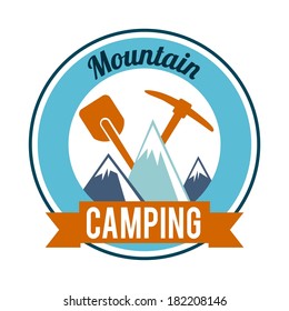 adventure design over white white background, vector illustration