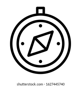 adventure direction compass icon vector