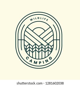 Adventure Emblem Logo Vector Graphic Download Template Modern