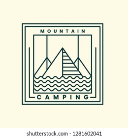 Adventure Emblem Logo Vector Graphic Download Template Modern