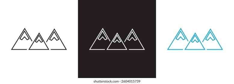 Adventure and Exploration icon. Vector illustration. isolated on white and black background. EPS 10
