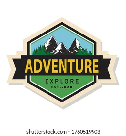 Adventure Explore Logo Concept Adventure Logo Stock Vector (Royalty ...