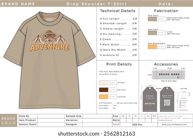 Adventure Explorer Graphic T-Shirt for Outdoor Enthusiasts