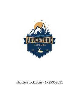 Adventure Explorer Logo Emblem Design