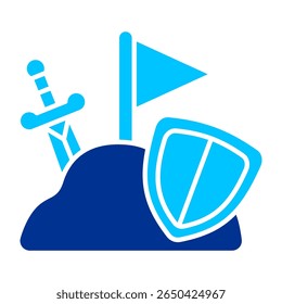 Adventure Game Simple Vector Icon Collection