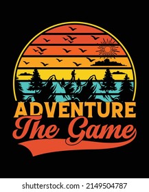 Adventure The Game T-shirt Design
