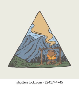 Adventure graphic illustration vector art t-shirt design