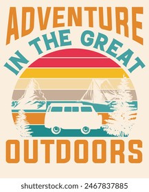 Adventure in the great outdoors Graphic Design