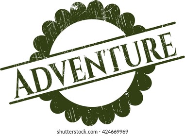 Adventure grunge seal