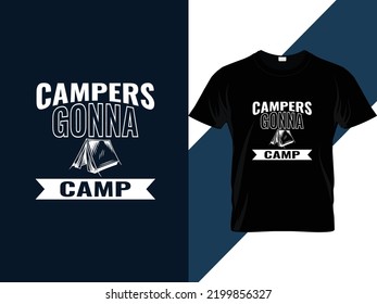 Adventure hike camping t shirt design 