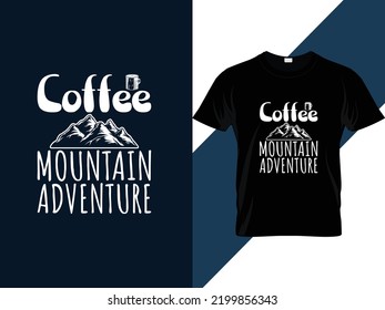 Adventure hike camping t shirt design 