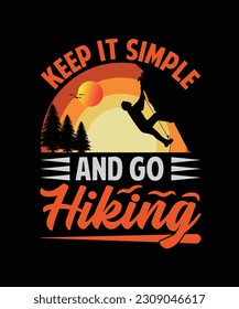 adventure hiking t-shirt design, mountain, typography, vintage, 