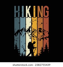 Adventure Hiking T-Shirt Designs for Explorers