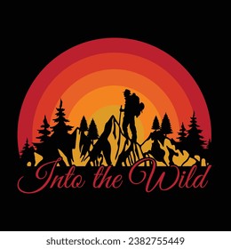 Adventure Hiking T-Shirt Designs for Explorers